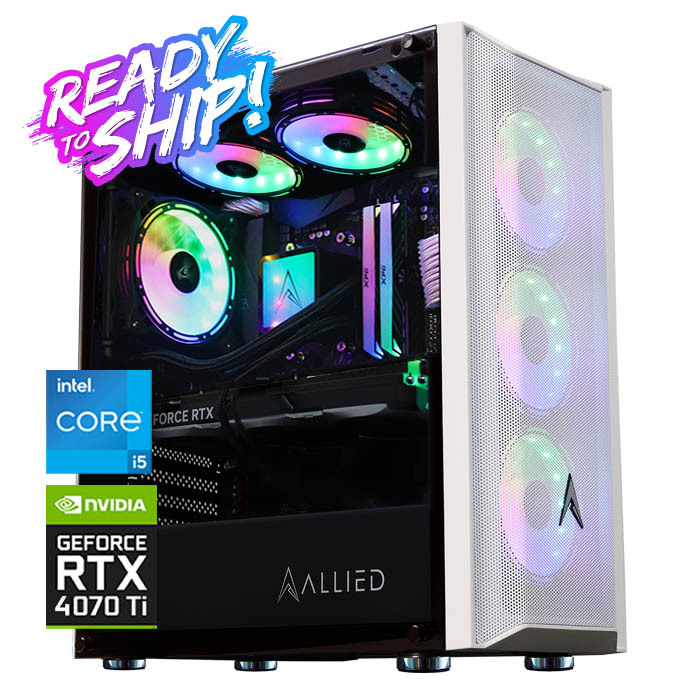 Allied Patriot-I: Core i5-13600KF | RTX 4070 Ti 12GB Gaming PC